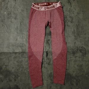 Gymshark Body Contour Berry Flex Leggings	 -Size:	L